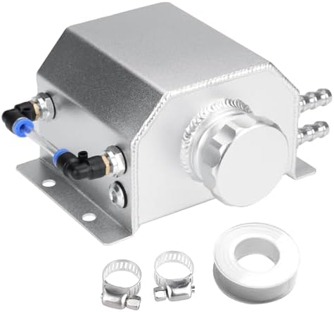 Universal 1L Aluminum Overflow Coolant Radiator Tank By EVIL ENERGY In - Foto 5