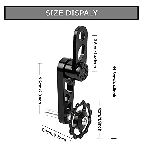 Tendeur de chaîne de vélo avec dérailleur psler pour vélo pliable - 4