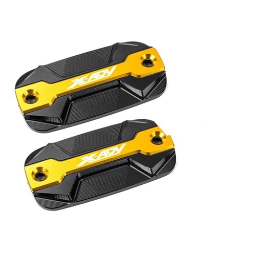 For X-ADV 750 XADV 750 X ADV 300 750 1000 2017-2023 �I�[�g�o�C�A�N�Z�T���[�t�����g�u���[�L�t�^���N�J�o�[�[�U�|�[�g�L���b�v �I�[�g�o�C �u���[�L ���U�[�o�[ �L���b�v(Gold,2)