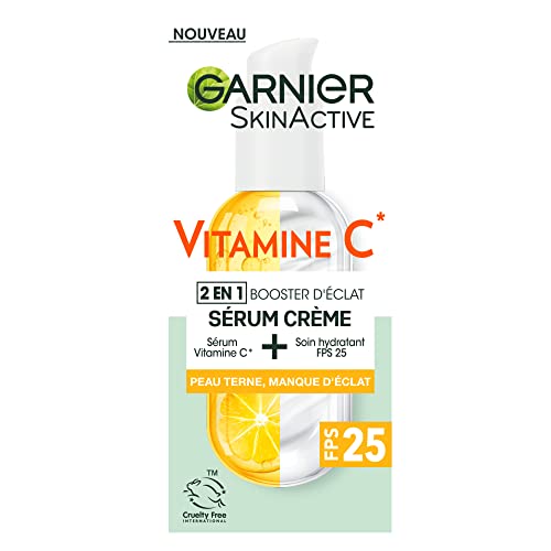 Sérum Visage 2 En 1 Vitamine C Booster D'eclat Garnier Le Flacon De 30ml - vue 4