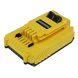 Eotdoo - Batteria di ricambio per Black & Decker ASL188K, BCD001 H1, BCD001 H2, BCD002 H1, BCD002 H2, BCD003 Typ 1, BCD700S H1, Numero articolo: LBXR2020, LBXR20B, LBXR20-OOOOB PE