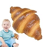 Artificial decorativo – Pan de panadería sintético de 4.72 pulgadas | Poliuretano ligero, realista y duradero – Accesorio para exhibición y fotos para exposiciones de pastelería, decoración del hogar
