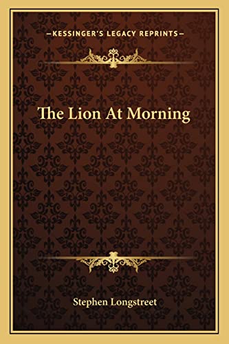 The Lion At Morning