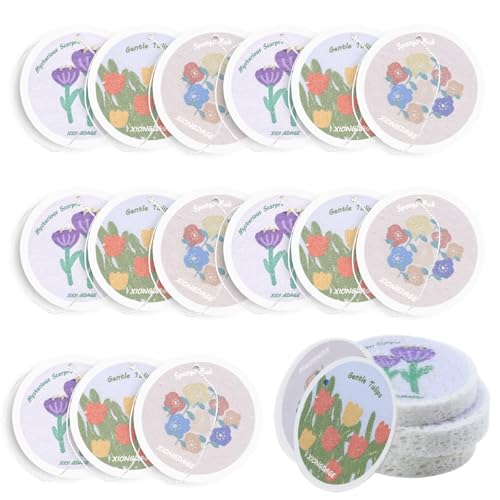 Image of 20 Pack Kitchen Scrub Sponges, Dish Sponges for Washing Dishes, Kitchen Sponges and Scrubbers (Colorful,20)