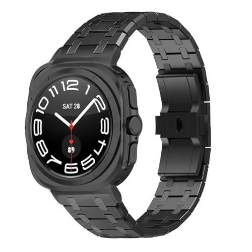 Bracelet acier Samsung Watch 7 Ultra 47mm sans espacement robuste et anti-rayures SCRUBY - 4
