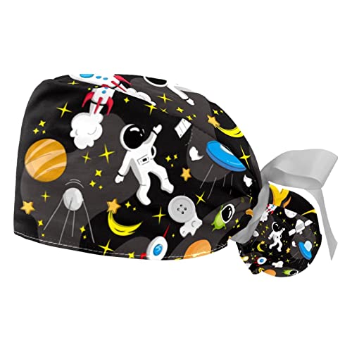 Chapeaux bouffants avec bandeau anti-transpiration casquettes de travail ajustables