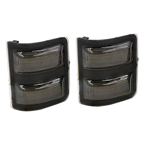 2PCS LED Side Mirror Lights Turn Signal Lamp for 2008-2016 Ford F250 F350 F450 F550, Light Side Mirror Marker Blinker Lamp, for Super Duty 2008-2016 (style 1)