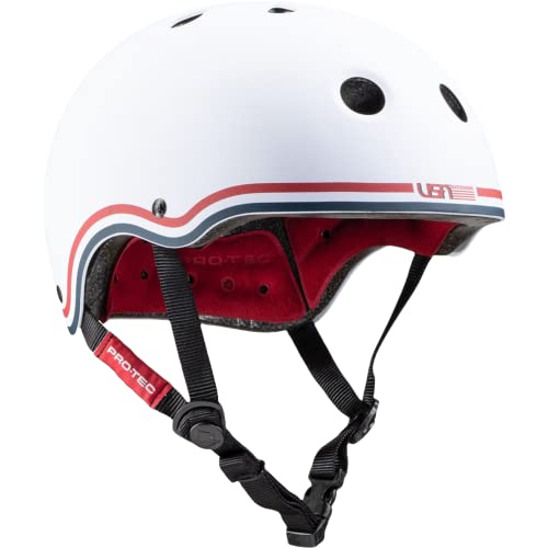Universo Brands Protec (Cpsc) Classic | Usa White | X-Small Helmet #TOP9