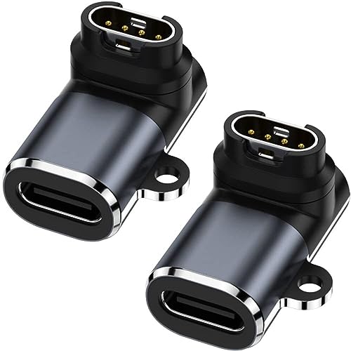 2Zbg for K[~ɓKϊA_v^[ L^ Type-C p ϊA_v^[ for Garmin[dΉ }[d USB Type C ϊA_v^[ for Instinct 2/2S vO ϊ}CN for ForeAthle