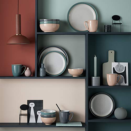 Denby 416041114 Elements Fossil Grey 12 Pc Tableware Set #TOP5