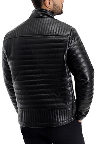 X RAY Mens Puffer Jacket, Warm Parka Coat for Winter, Hooded Jacket for Men Cold Weather2