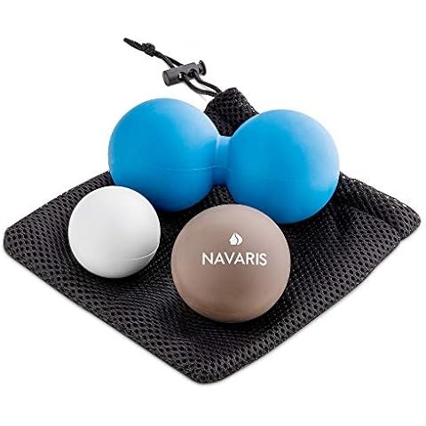 Navaris Bolas de Masaje Muscular - Set de 3 Cover