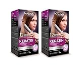 Kativa Kératine Lissage Brésilien Xpress Traitement de la Kératine sans Formelle   Pack 2