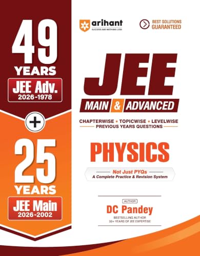Image of Arihant 49 Years JEE Advanced (1978-2026) & 25 Years JEE Main (2002-2026) PCM Combo | Physics, Chemistry & Mathematics Chapterwise, Topicwise & Levelwise PYQs | 3-Level Practice & Questions