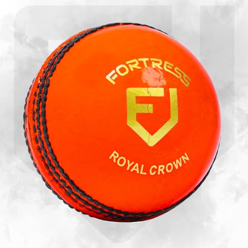 Balles de cricket en cuir cousues main FORZA Fortress Royal Crown pour club