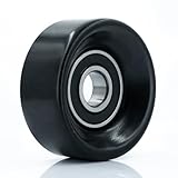 Belt Idler Pulley, 89052 Belt Tensioner Pulley for Select Chevrolet, Cadillac, Buick, Hummer, GMC Models. 36101 Automotive Replacement Idler Pulley Kit by KeeRoarin
