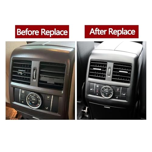 Salida de aire acondicionado para consola central trasera de Benz ML GLE W166 con rejilla 3