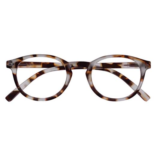 Opulize Zen Lunettes De Lecture Lumière Marron Écaille Petit Hommes Femmes Charnières Ressort R24-1T +3,50