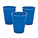 Fun Express - 16oz Blue Plastic Cup for Party - Party Supplies - Solid Tableware - Solid Cups - Party - 20 Pieces