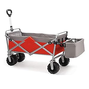Garden Trolley Buiten Tuinwagen, Opvouwbare En Draagbare Opbergtrolley Voor Kamperen/Picknicken/Strand, Gemakkelijk Te…
