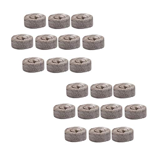 FLAMEER 20PCS PEAT PELLETS STARTING PLUGS PALLET SEEDLING SOIL BLOCKS 31mm/ 1.22inch