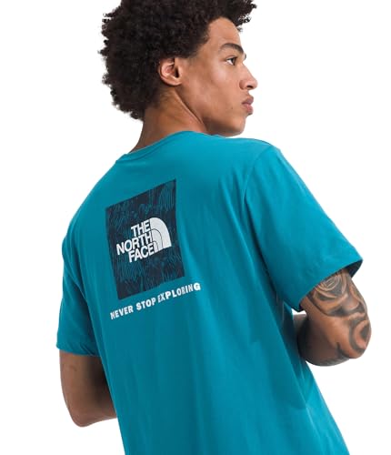 THE NORTH FACE Men's Evolution Regenerative Ink Box NSE Short-sleeve Tee | Regular Fit Cotton Shirt With Logo Graphic3