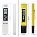 KETOTEK Digital pH TDS & EC Temp Meter for Water, pH Pen and PPM Tester TDS-EC-Temperature Meter, PH Tester with 0-14.00pH and 0.01 Accuracy, TDS EC PH Meters for Aquarium, Hydroponic, RO System