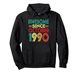 Photo Gallery fantastico da ottobre 1990 anni 35° compleanno divertente vintage felpa con cappuccio Photo Gallery fantastico da ottobre 1990 anni 35° compleanno divertente vintage felpa con cappuccio