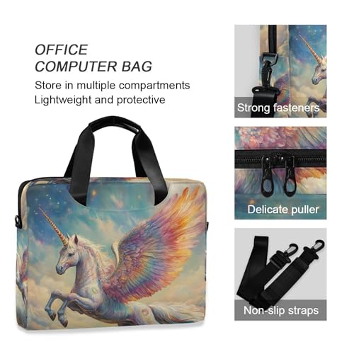 Funda maletín para laptop ALAZA Rainbow 13-15.6 pulg miniatura 5