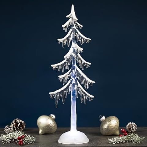 Northlight LED Acrylic Icicle Tree Cover
