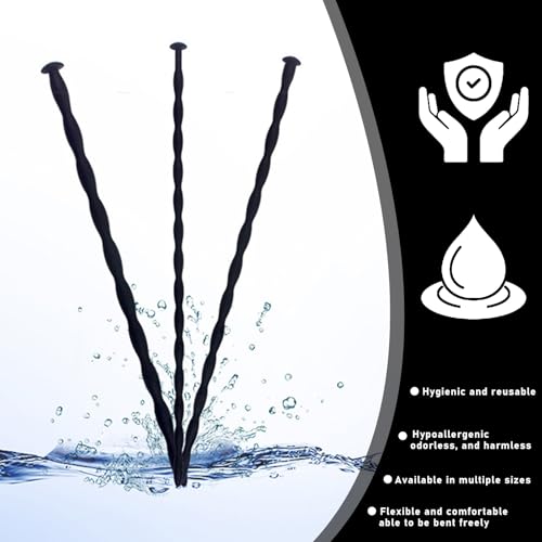 8 Stk Harnröhre Dilatoren Set,Harnröhren Dilatatoren Silikon Penis Plug,Harnröhren Dilatatoren Männer,Sm Sexspielzeug Für Männer,Flexible Dilatoren Für Männer Zur Stimulation & Prostata Massage