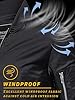 TACVASEN Men's Jacket Lightweight Style Sportwear Bomber Windbreaker Casual Jackets Spring Autumn Varsity Coats Black 3XL #3