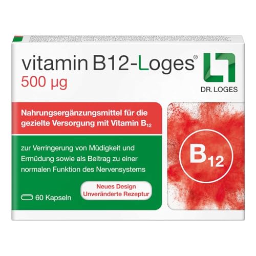 Vitamin B12-loges 500 µg Kapseln 60 stk
