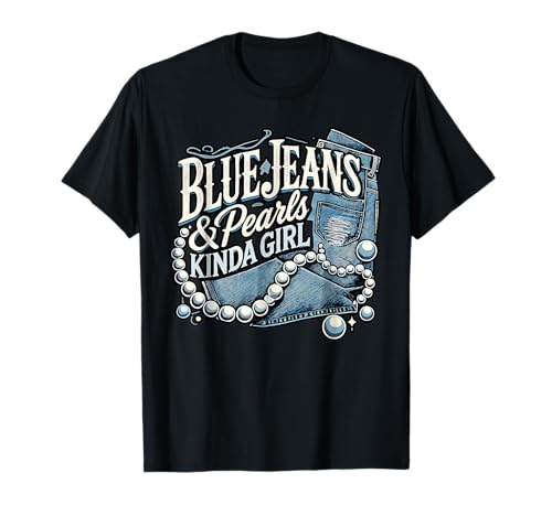 Denim Fabric Blue Jeans Pearls Skinny Jeans for Ladies T-Shirt
