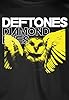 Deftones T Shirt Diamond Eyes Band Logo Official Mens Black Size S, Black, S #2