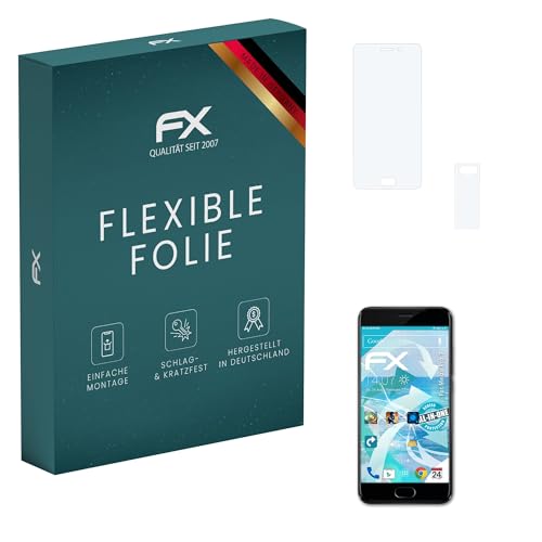 atFoliX Película Protectora compatible con Meizu Pro 7 Protector Película, ultra claro y flexible FX Lámina Protectora de Pantalla (Set de 3)