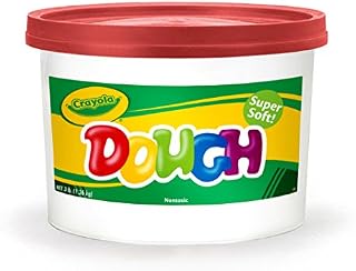 Crayola Dough, Molding Dough for Kids, 3 lbs., Red