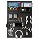Keepo Stecktafel-Kombinationsset, Modulare Aufhängung für Gaming-Setup, Station, Organizer, Wand-Controller-Halter, Headset-Ständer (Schwarz, 84)
