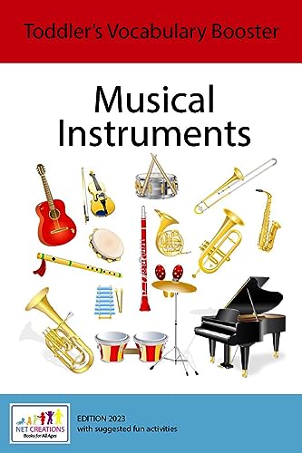 MUSICAL INSTRUMENTS - Basic Set: English Language (Toddler's Vocabulary Booster Book 33)