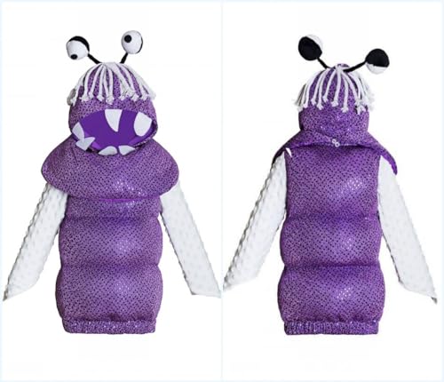 Disfraz completo de monstruo morado estilo Sully miniatura 3