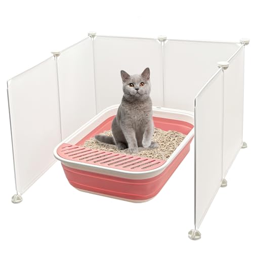 Protector para Arenero de Gato Extra Grande Blanco miniatura 1