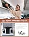 LOVEVOOK Carry On Travel Backpack For Women Men Flight Approved, 40L Personal Item Backpack for Airplanes, Business Weekender Overnight Daypack Fits 17 Inch Laptop, With 2 Packing Cubes, Black