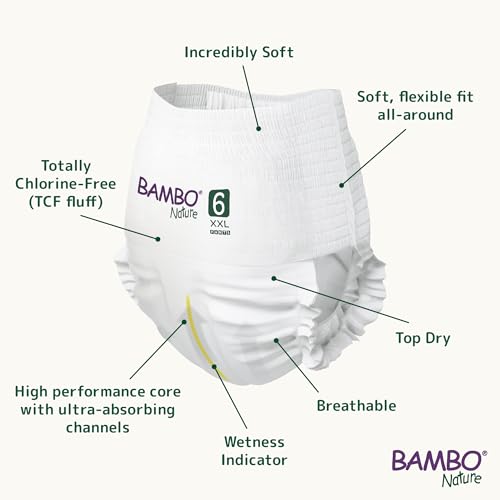 Miniatura 3 de Pantalones De Entrenamiento Bambo Nature Talla 6-18 Kg Pack 5 X 18un