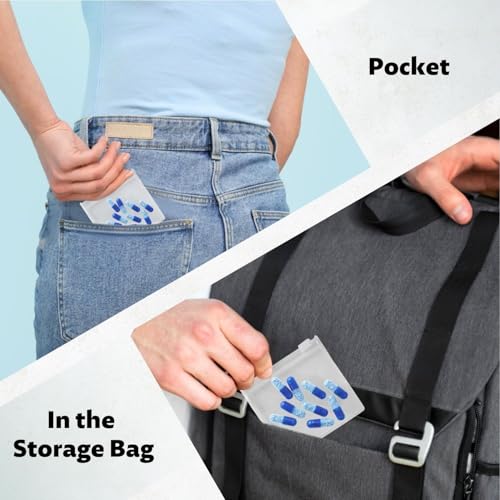 36 Stück PVC-Reißverschlussbeutel 8x8 cm - Wiederverschließbare Mini-Beutel mit Zip-Verschluss für Schmuck, Bastelbedarf, Kosmetik & Kleinteile - Transparente Aufbewahrungsbeutel mit Sichtfenster