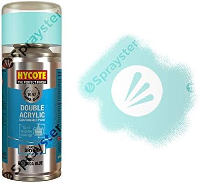 Hycote XDFD204 Ford Bermuda Light Blue Spray Paint (1 Pack)