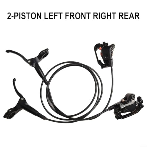 Fahrrad Hydraulische Scheibenbremsen mit Hebel Einfache Installation und Wartung Bremssattel Set (links vorne rechts hinten)