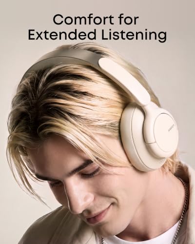 Image of Soundcore by Anker Q31i, Adaptive ANC Over-Ear Headphones, 50H ANC Playtime