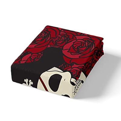 Castle Fairy Dagger Pirate Duvet Cover Full Skeleton Rose Comforter Cover Set for Teens Bedroom Child Bloom Flowers Bed… 41cKQdlPOAL. SS400