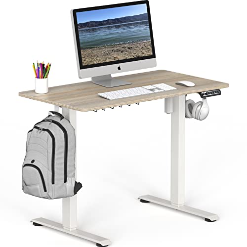 Shw OD-91D-M Small Electric Height Adjustable Sit Stand Desk thumb #4