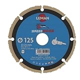 Versatile Angle Grinder Saw Blade Speedwood 125 (5